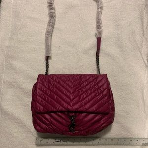 Rebecca Minkoff Edie Nylon Jumbo Flap Shoulder Crossbody